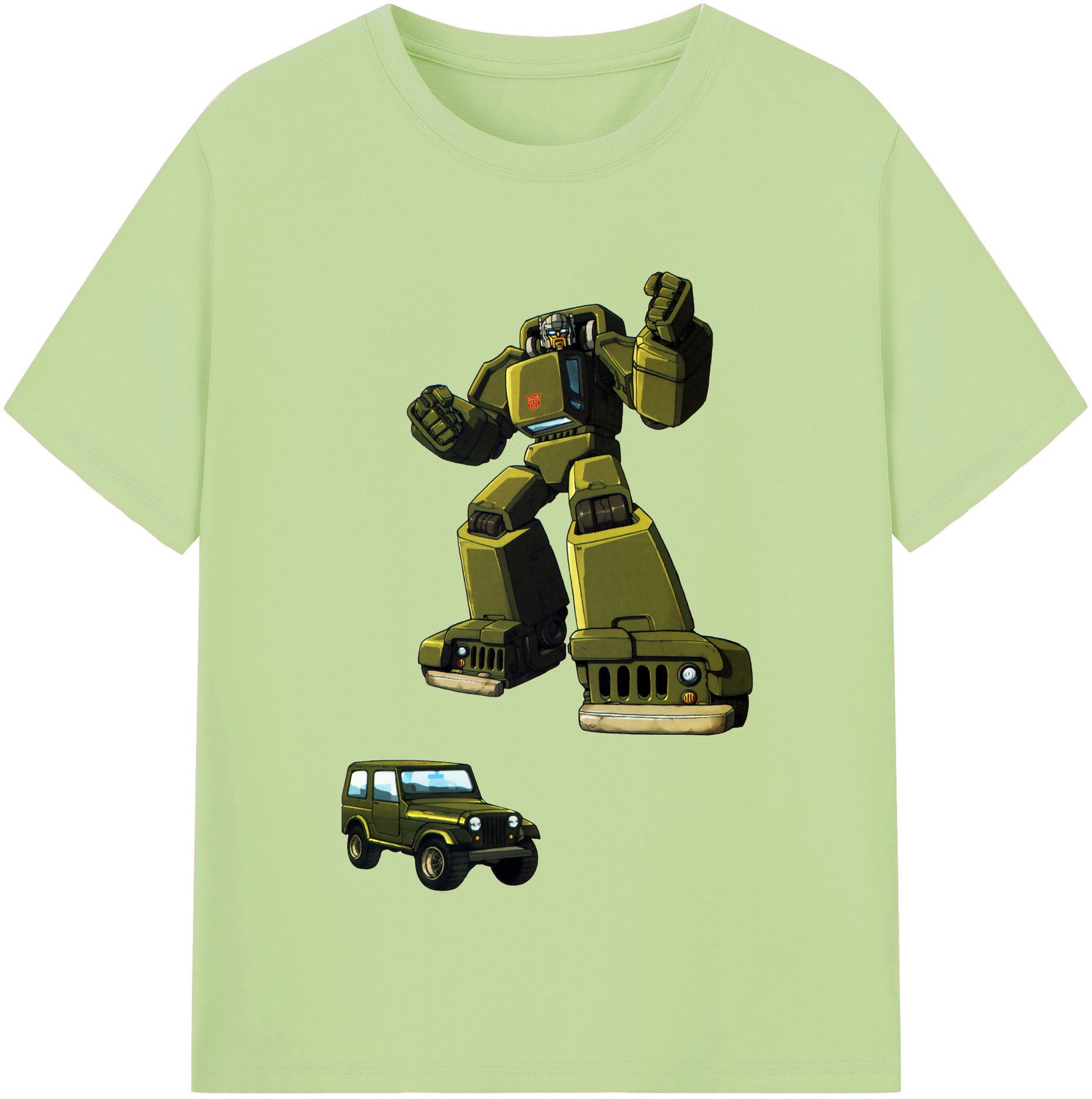 （画像用）  綿100％半袖Tシャツ（フロントプリント）